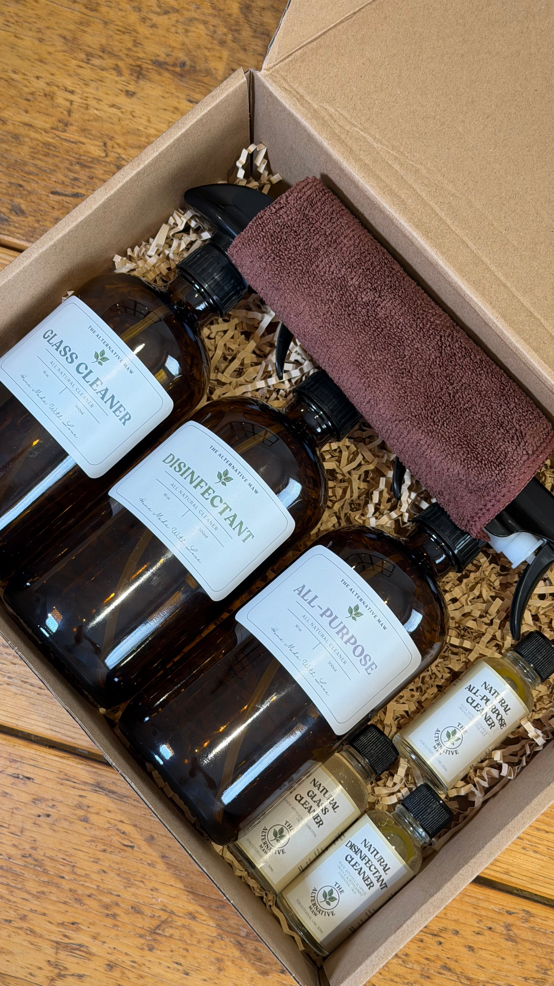 3 Cleaners Starter Box